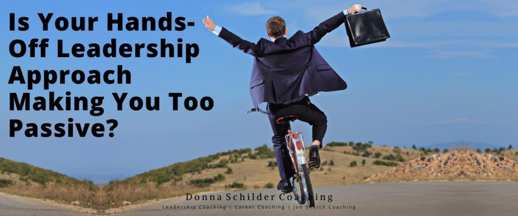 hands off leadership approach